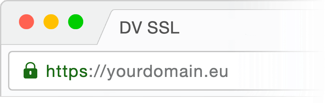 domein gevalideerd SSL-certificaat