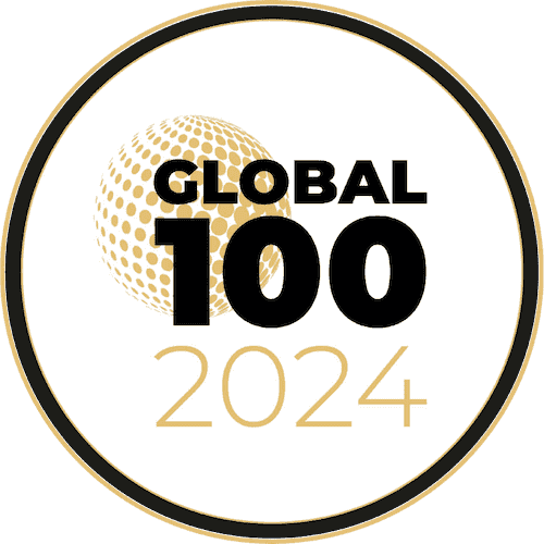 global-100 award logo