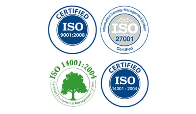 ISO certificaten datacenter vBoxx