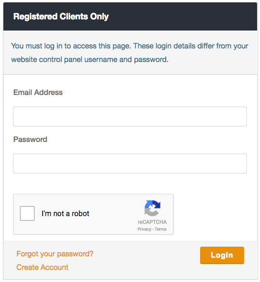 vBoxx Client Portal Login